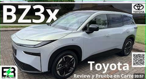 Portada del video Toyota bZ3X Review y Prueba en Carretera de ElectricRideCR